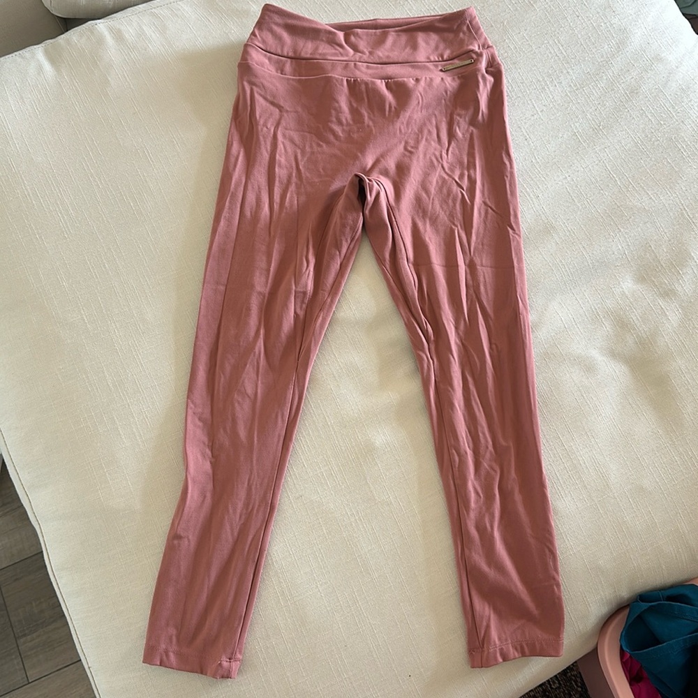 Gymshark x Whitney Simmons canyon red leggings